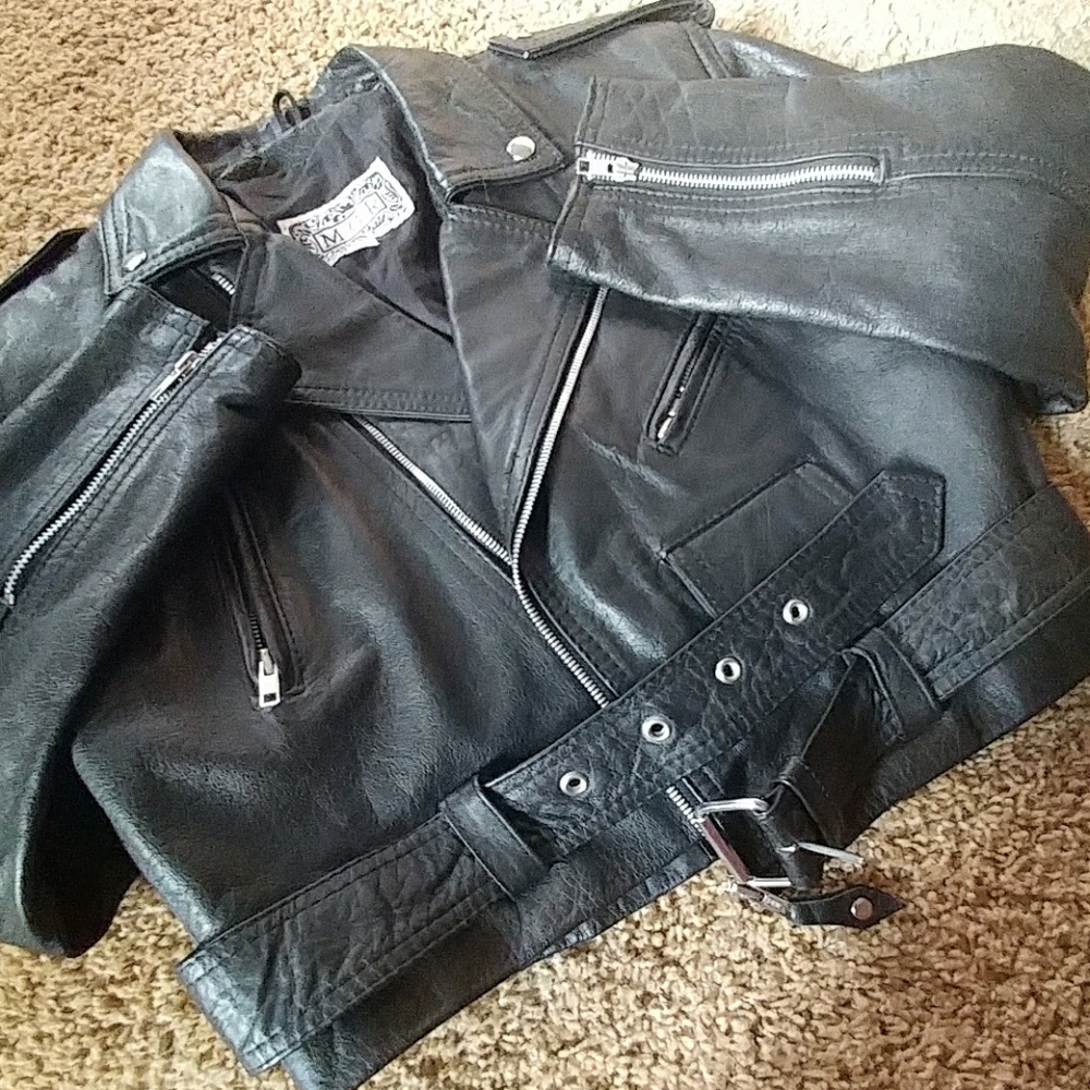 Bikers jacket/FIRM NO OFFERS - Picture 7 of 7